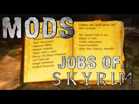 Skyrim Mod: Jobs of Skyrim - Gameplay Enhancement