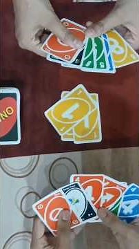 Uno Challenge ☁️😮 #uno #unogameplay #unocardgame #howtoplayuno #win #play #games #trending #shorts