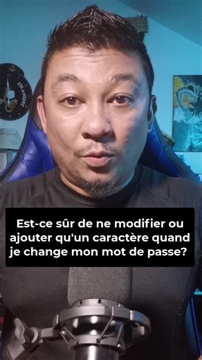 Est-il sûr de ne modifier ou ajouter juste un caractère quand je change mon mot de passe ? #hash #password #motdepasse #sha256 | Guillaume N.
