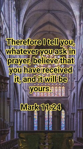 Mark 11:24 - The Power of Believing in Prayer #Lord #God #Bible #Pray