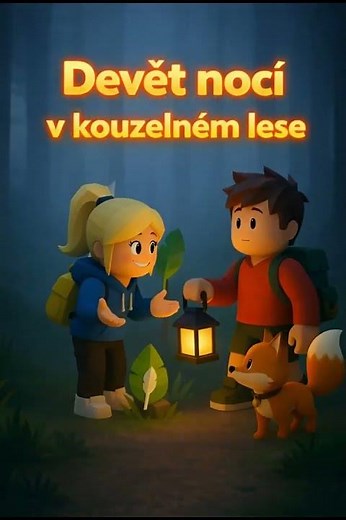 Devět nocí v kouzelném lese . Roblox příběh plný překvapení . #pohadky #procelourodinu #příběh