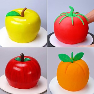 Yummy 3D Fondant Fruit Cake Looks Like Real | Transform Cakes