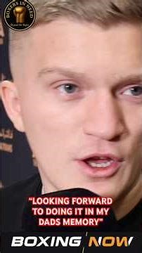 CAMPBELL HATTON HONEST ON RING RETURN IN MEMORY OF DAD RICKY HATTON🩵