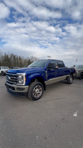 2026 Ashland Ford F-350 King Ranch! This truck was ordered for our inventory and was marked sold before it arrived, our customer drove up from Illinois to get it. What are your thoughts on the Argon Blue King Ranch?! | Preston Amundson at Ashland Ford Chrysler