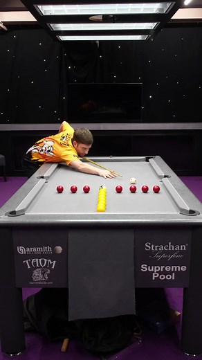 Difficulty level?? Liam "Danger Mouse" White #ultimatepool #billiards #pool #8ball #8ballpool #pooltrickshots #trickshots #epic #epicreels | Ultimate Pool