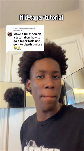 Afro Taper Fade and Locs Tutorial