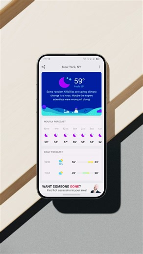 This Weather app has beautiful UI ❤️