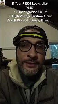 P1351 Nightmare Solved With One Wire Check #carrepair #codediagnosis #shorts