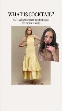 Best dressed 'cocktail attire' wedding guest! #weddingguestdress #weddingcontentcreator