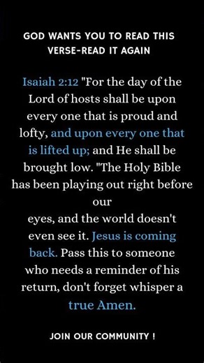 The Great Humbling: Understanding the Prophetic Warning in Isaiah 2:12