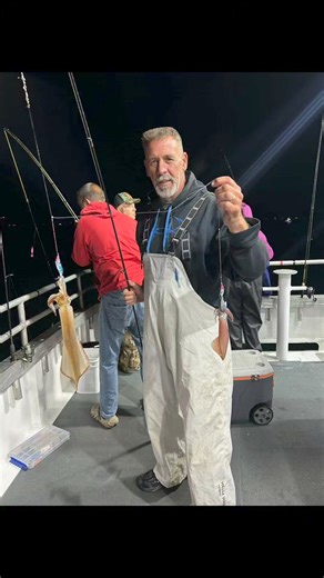 Squid and Scup from Connecticut's Number One Rated Partyboat! #blackhawk #squidfishing #nightfishing #fishct #fishon #SupportSmallBusiness #fishingislife #fishinglife #fishing #porgies #springtimefishing #jumbos #partyboat #charterboat #squid | Black Hawk II- Party Boat Fishing at its Finest