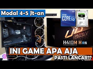 RAKIT PC GAME APAPUN BISA MASUK ? Intel i3 10 Th MOTHERBOARD H410M GIGABYTE ARMAGEDDON Dhobi Channel