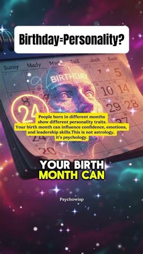Your Birthday Secretly Controls Your Personality 😱