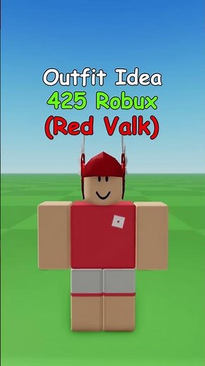 Making Roblox *CHEAP* Red Valk Outfit Idea 😈