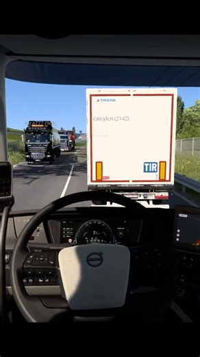 Massive Crash on the Highway – Hard Brake in Multiplayer | ETS2 #eurotrucksimulator2