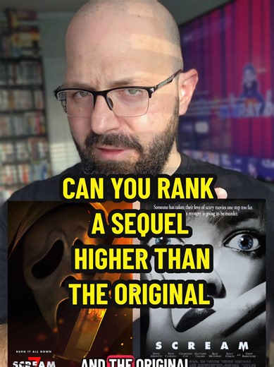Can you rank a movie sequel higher than the original? #Movies #Film #Cinema #MovieNews #Scream7
