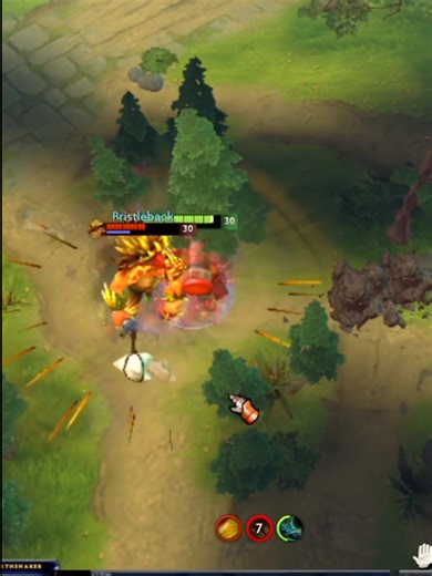 Earthshaker vs Bristleback 🌍🔥 #dota2 #earthshaker #bristleback #gaming