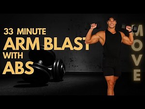 33 Minute Arm Blast + Abs Workout with Stratton