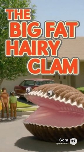 1.6K views | The Big Fat Hairy Clam #funny #lol #parody #comedy #spoof #comedyshorts #weird #wtf | The Vintage Robot | Facebook