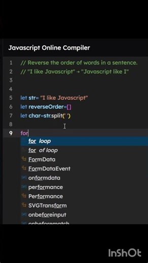 Reverse Words in One Line! JavaScript Trick