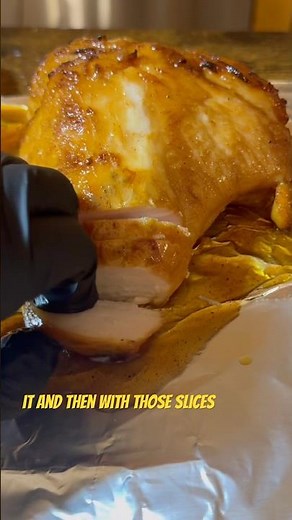 Honey Brown Sugar roasted turkey breast. 🤤 #turkeyrecipes