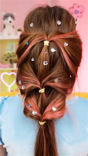 👑 Want A Princess Hairstyle? Let’s Do It Together! #shorts #kids