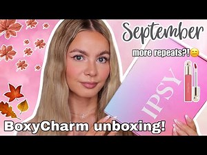 SEPTEMBER 2025 BOXYCHARM UNBOXING & SWATCHES!