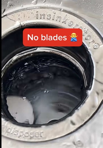 Think food waste disposers have blades? InSinkErator uses a blade-free grinding system to safely dispose of food waste, making kitchen clean-up easier, cleaner and worry-free. #foodwastedisposer #kitchendecor #insinkerator #homedecor #homehack InSinkErator Food waste disposer Kitchen cleanup Home hack Kitchen inspo