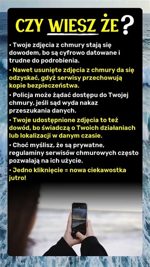 Twoje Zdjęcia w Chmurze Mogą Być Użyte w Sądzie