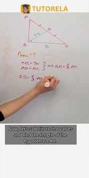 Find the Perimeter of Triangle BDC: Geometry Lesson #Math #Triangle #PartsOfATriangle