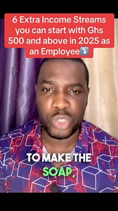 2.4K reactions · 232 shares | 6 Extra Income Streams You Can Consider as an Employee in 2025 #multiplestreamsofincome #wealthcreation #success #financiallessons | Patrick Baah Abankwa | Facebook