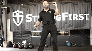 Strength is a skill. But what does that look like? Here is one example: a 90-second clip from an SFG Certification pressing lesson by Joe Sansalone. 1. Push through the ground. 2. Maintain posture & alignment. 3. Build the pattern & the path. 4. Don't worry about pressing heavy right now, worry about pressing WELL. For more about the center of mass, see this earlier article from Chief SFG Brett Jones: bit.ly/1Z8n0sd | StrongFirst