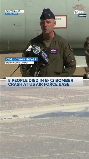 8 People Died in B-52 Bomber Crash At US Air Force base in Southern California