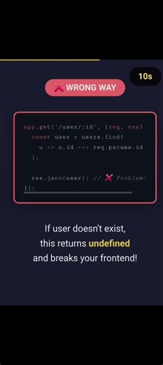Stop Making These Node.js Mistakes #short