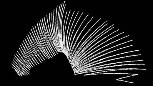 Photoshop tutorial: How to create a drawing from 1 continuous, jagged line