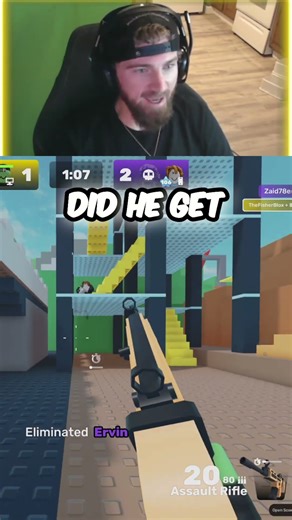 Intense Close Call: Nearly Ran Out of Health! #shorts