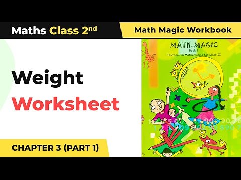 Class 2 Maths Chapter 3 | Weight (Part 1) - How Much Can You Carry? Worksheet