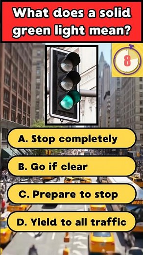 Driving Test Quiz You Must Try Before Your Exam!