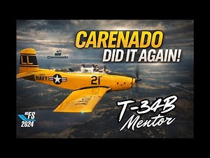 Carenado T-34B Mentor | First Impressions + Honest Flight Review