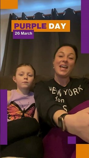 Purple Day Stacey and Ava's story