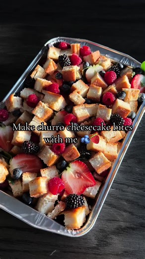 Delicious Churro Cheesecake Bites Recipe