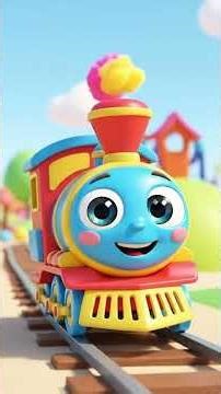 Cute Cartoon Train Adventure for Kids 🚂 Fun Learning Animation! #cartoon #animation #train #funny