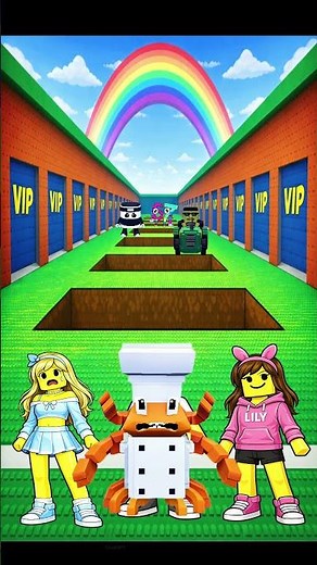 2D Animation – Escape Tsunami Roblox (Lily Moment)