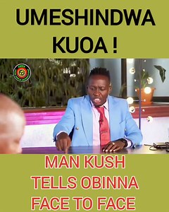 445K views · 10K reactions | ❓Pesa ndio inaoa❓ Mbona watu wanaishi Runda pia Wana divorce ❓ ~Man Kush and Obinna clash on a live interview. Man Kush says Obinna is a broke guy, he can't marry. #Mankush #Obinna | Peter Makaveli | Facebook