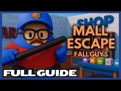 MALL ESCAPE FALL GUYS FORTNITE CREATIVE (FULL GUIDE)
