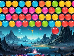 Game Bubble Blitz Galaxy online. Play for free