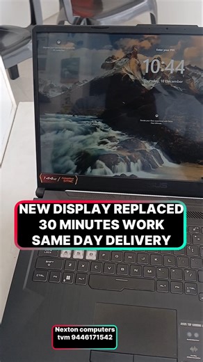 Asus TUF A17 Display Broken? Professional Fix at Nexton Computers – Trivandrum