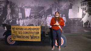 85 reactions · 32 shares | Museum Educator Madison Steele dives into the history behind the 1913 Woman Suffrage Procession! Visit our NEW exhibit, The #19thAmendment: How Women Won the Vote, and enjoy free admission courtesy of PECO: bit.ly/3gqDJGH #19thAt100 #19thAtNCC | National Constitution Center | Facebook