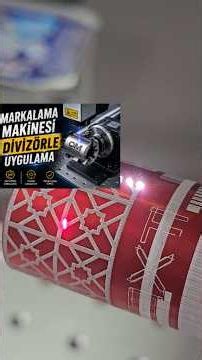 Lazer markalama ile 360° silindir markalama uygulama Ezcad2