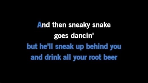 Karaoke Sneaky Snake - Tom T. Hall - CDG, MP4, KFN - Karaoke Version